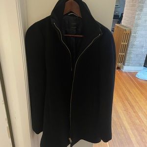 J Crew Black Wool Jacket in size 2 Tall